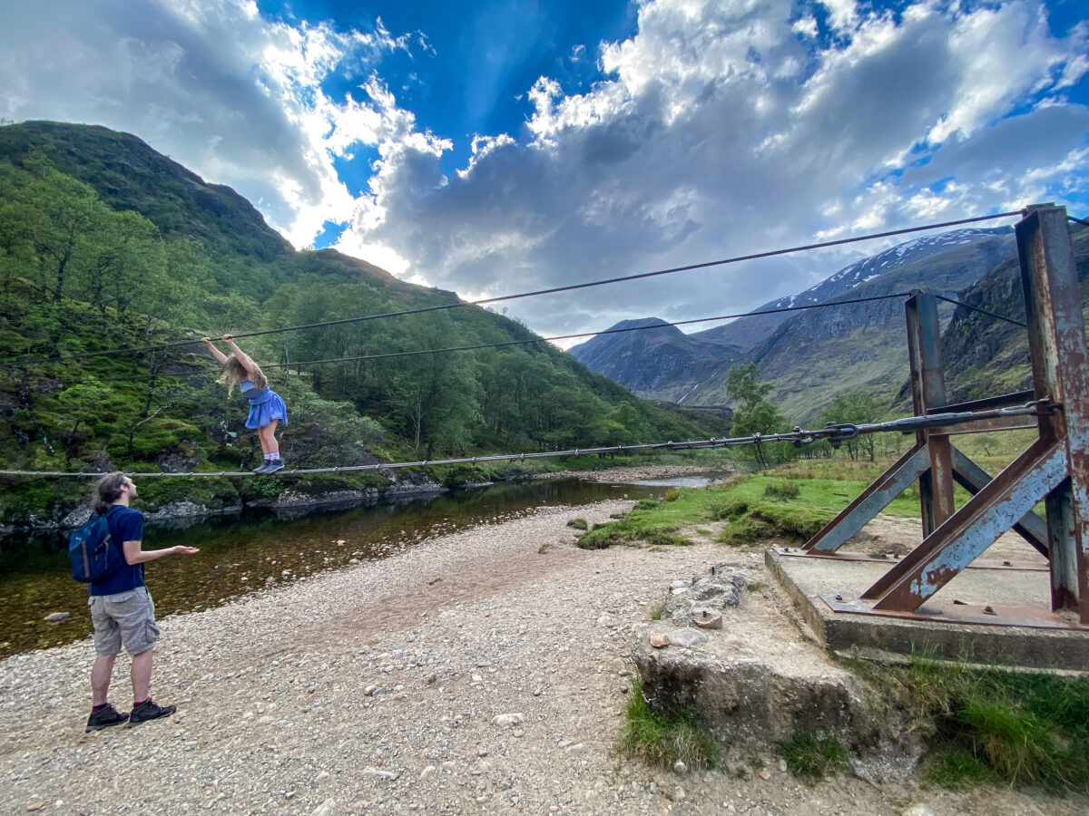 Steall Falls Walk Scotland With Kids